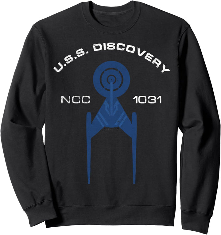 Star Trek Discovery U.S.S Discovery Text Sweatshirt