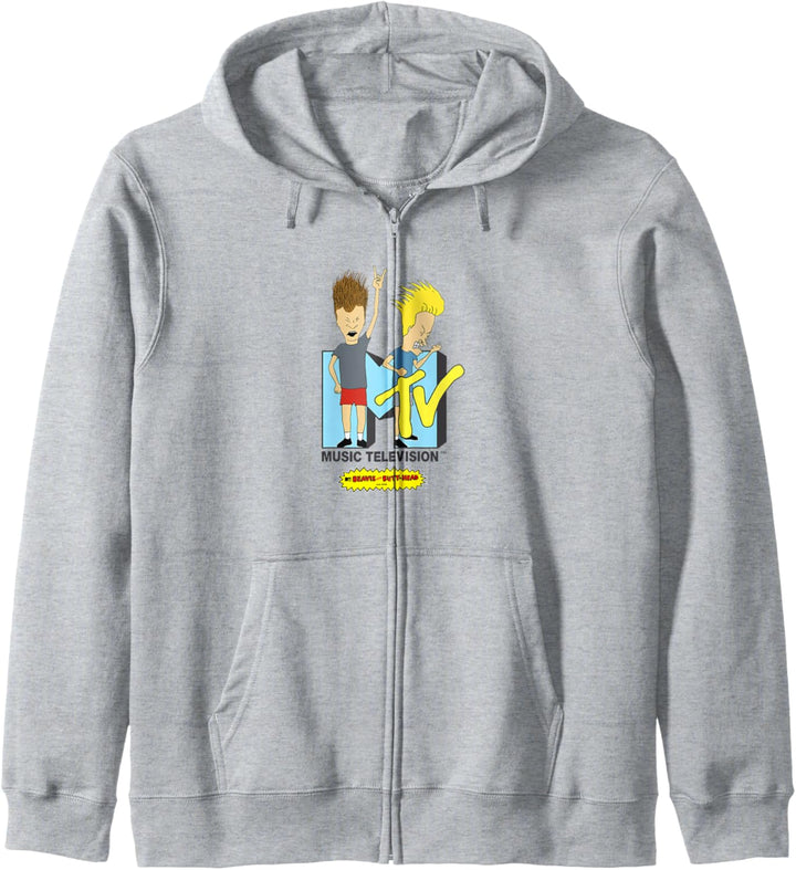 Beavis And Butt-Head MTV Logo Kapuzenjacke