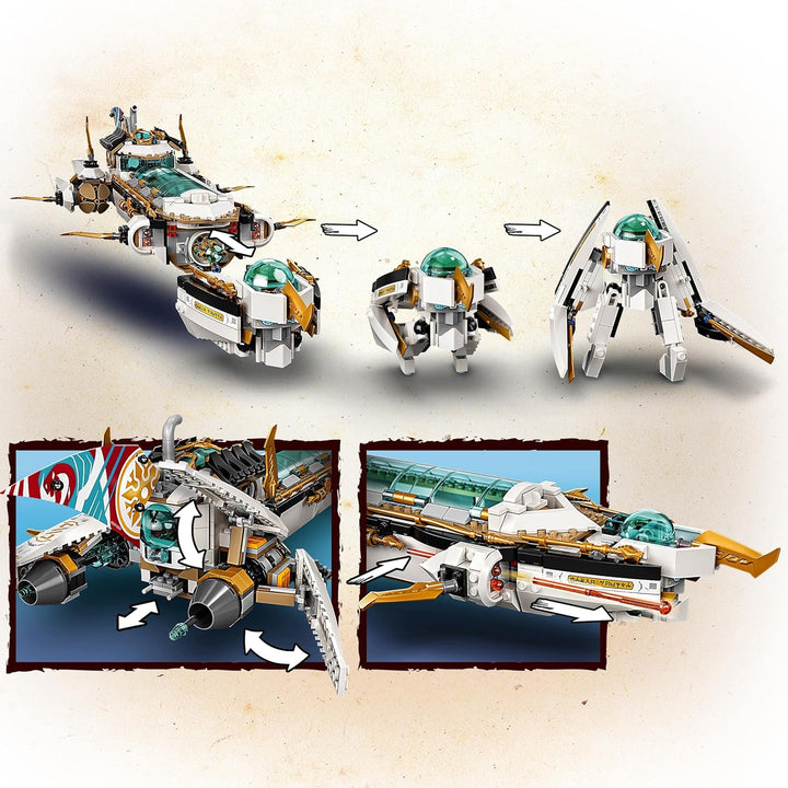 LEGO 71756 NINJAGO Wassersegler Standard Verpackung Single