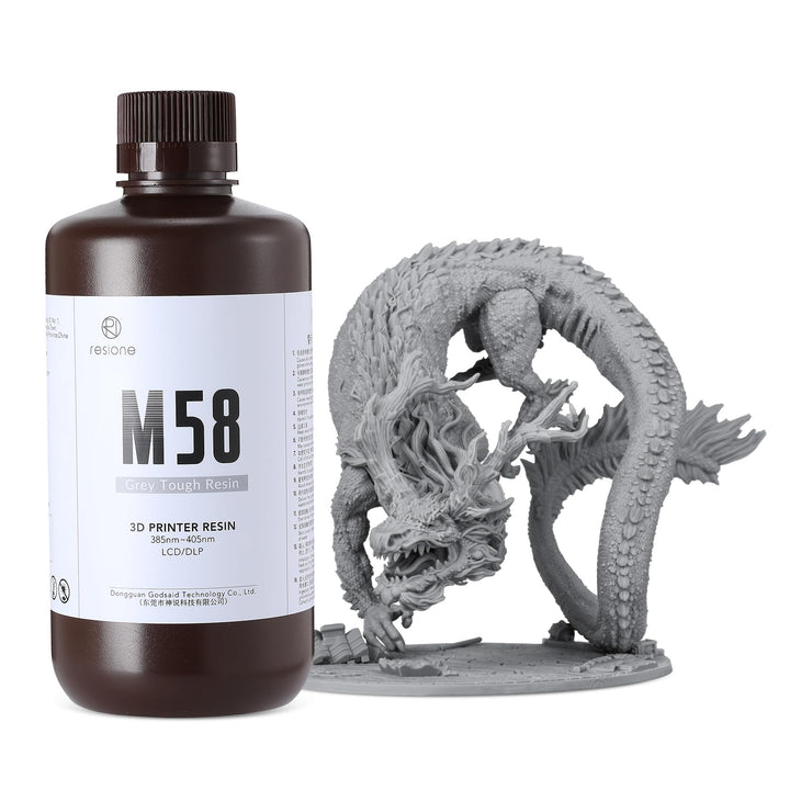 RESIONE Hart 3D Drucker Resin, Nicht sprödes ABS Like Hart Tough &Starres 3D-Resin für LCD-3D-Druck