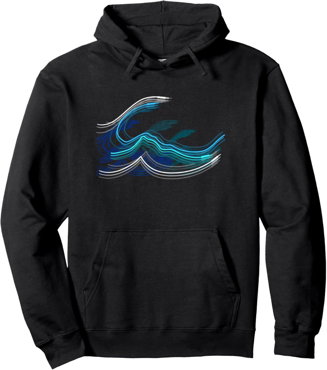 Aux Wellen - Lustiges Tontechniker & Tontechnik Geschenk Pullover Hoodie