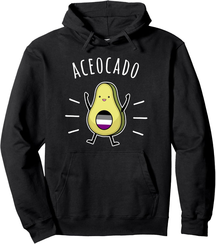 Aceocado Asexueller Pride Ace Pullover Hoodie