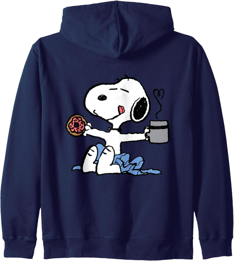 Erdnüsse - Donut Coffee Snoopy Kapuzenjacke