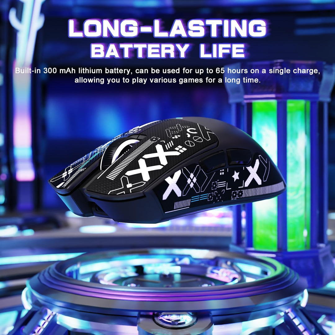 MAMBASNAKE X ATTACK SHARK X11SE Kabellose Gaming-Maus,22000 DPI,PixArt PAW3311 Sensor,BT/2,4 G/kabel