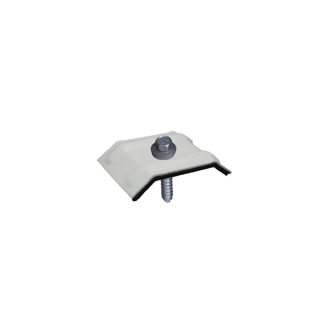 200 Stück Kalotten 26/50 Grauweiss RAL 9002 für Trapezblech 20/1100 Weckman 76/18 Lichtplatten/Wellb