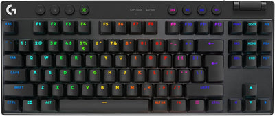 Logitech G PRO X TKL Lightspeed kabellose Gaming-Tastatur -Schwarz - US INT'L Tactile