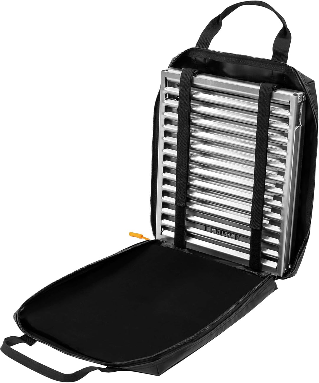 FENNEK Klapprost XL mit Tasche | Mobiler Grillrost zum Aufklappen | Extra stabile Ausführung mit gro