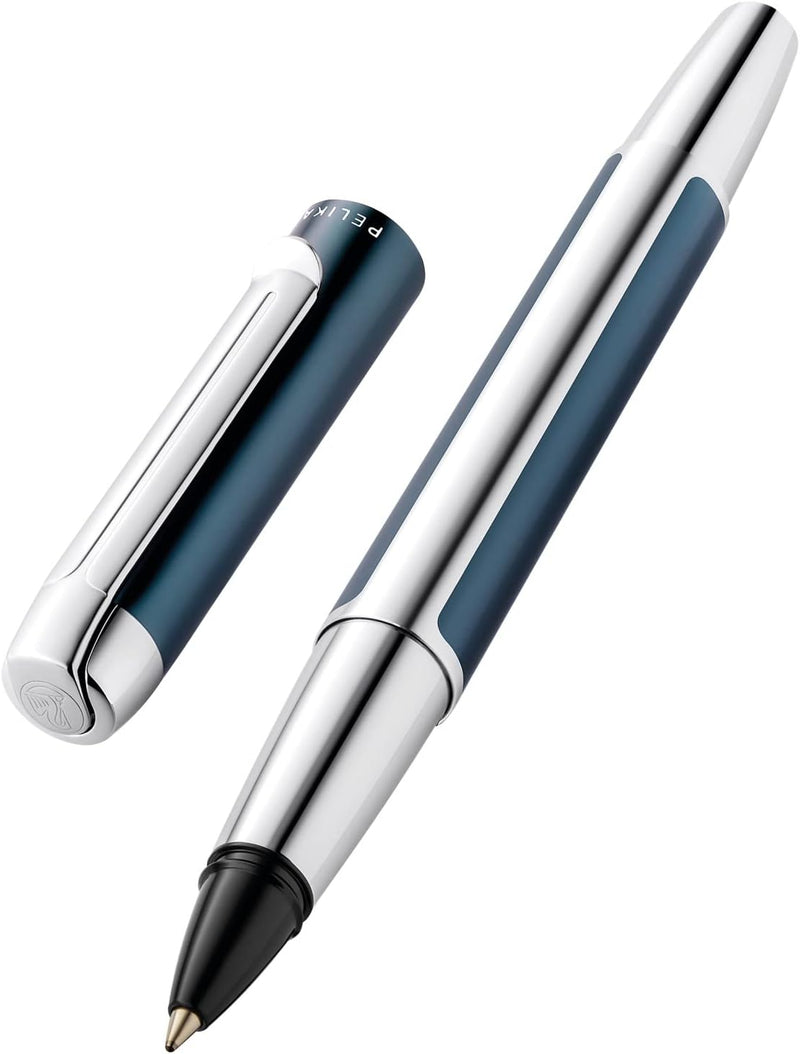 Pelikan Tintenroller Pura R40, Petrol, hochwertiger Roller im Geschenk-Etui, 822701