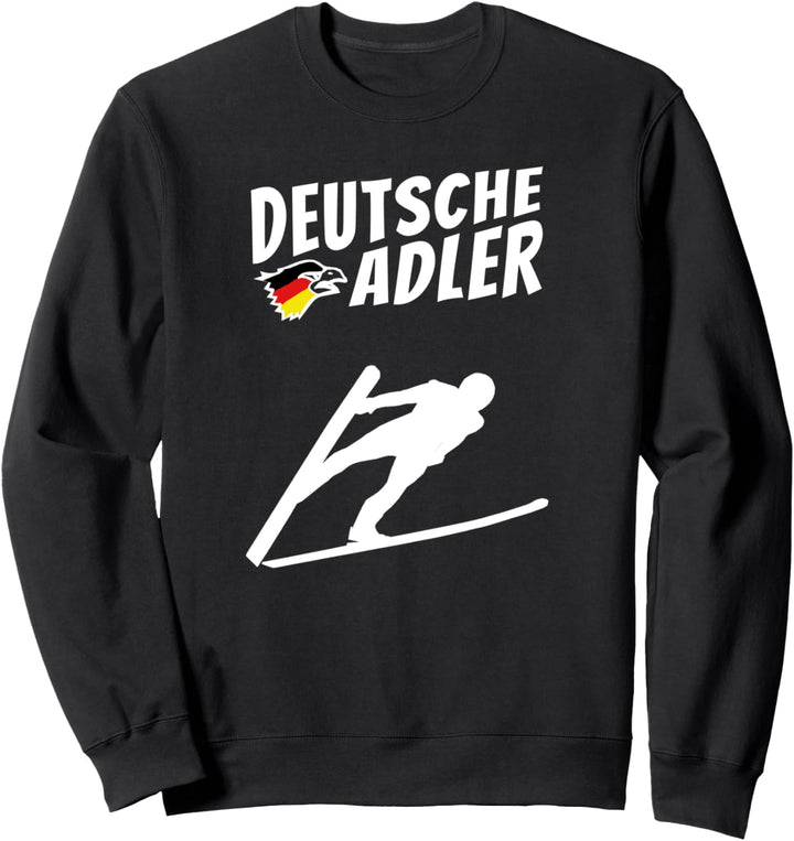Skispringen Deutschland Deutsche Adler Skispringer Sweatshirt