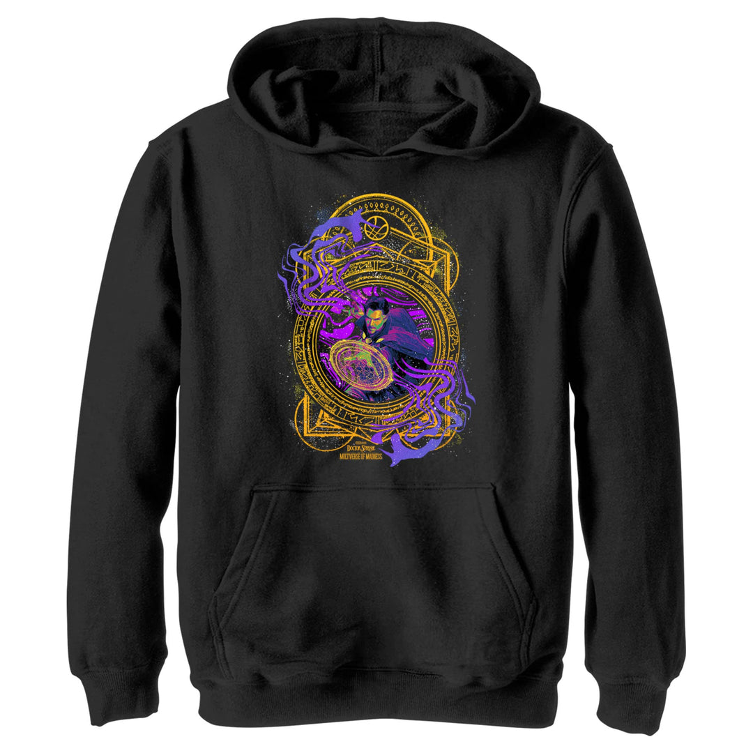 Marvel Kids' Neon Strange Hoodie M Schwarz, M Schwarz