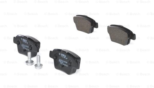 Bosch BP1009 Bremsbeläge - Hinterachse - ECE-R90 Zertifizierung - vier Bremsbeläge pro Set