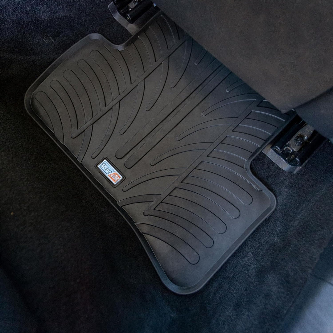 Travall Mats Gummifussmatten Kompatibel Mit Mercedes-Benz C-Klasse (2007-2014) TRM1155 - Allwetterma