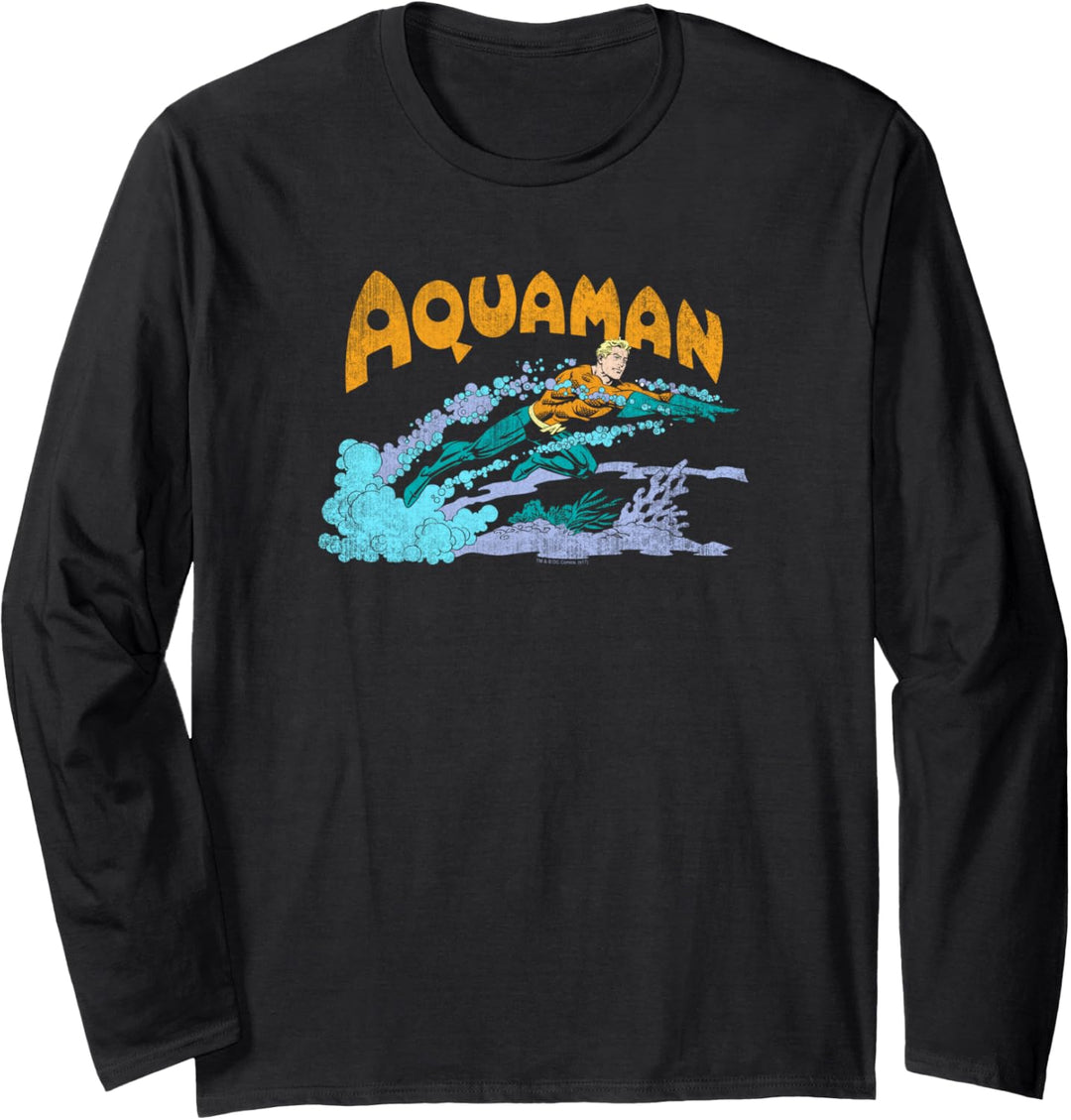 Aquaman Aqua Swim Langarmshirt