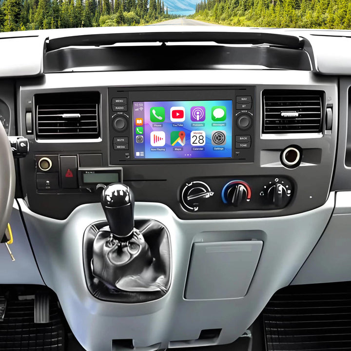 Android 13 Autoradio für Ford Transit MK7 2006-2011 mit Wireless Carplay 2+64G Android 13, 2+64G And