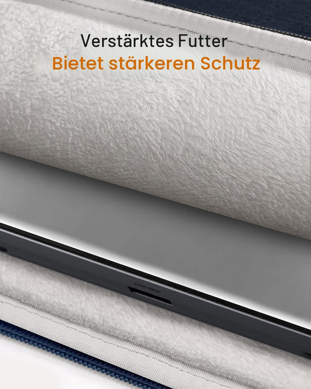 Inateck Laptoptasche Hülle kompatibel mit 15,3 Zoll MacBook Air M5 2026(A3448), M4 2025(A3241), M3 2