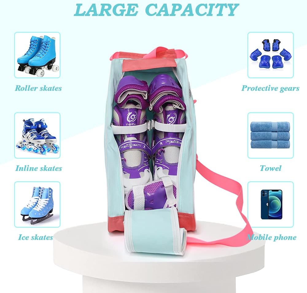 Inliner Tasche, Skischuhtasche Tasche Kinder, Rollschuhe Tasche, Tasche für Inliner, Tasche Schlitts