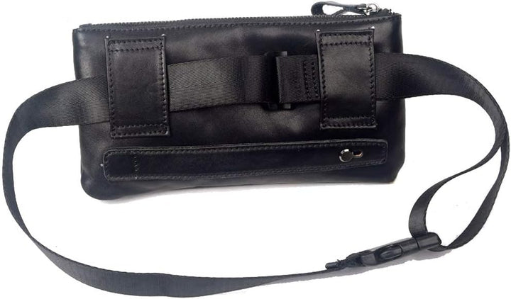 Leder Gürteltasche Taille Pack für Herren Frauen 20cm(L)x5cm(D)x13cm(H) (7.87"x1.96"x5.11") approx S