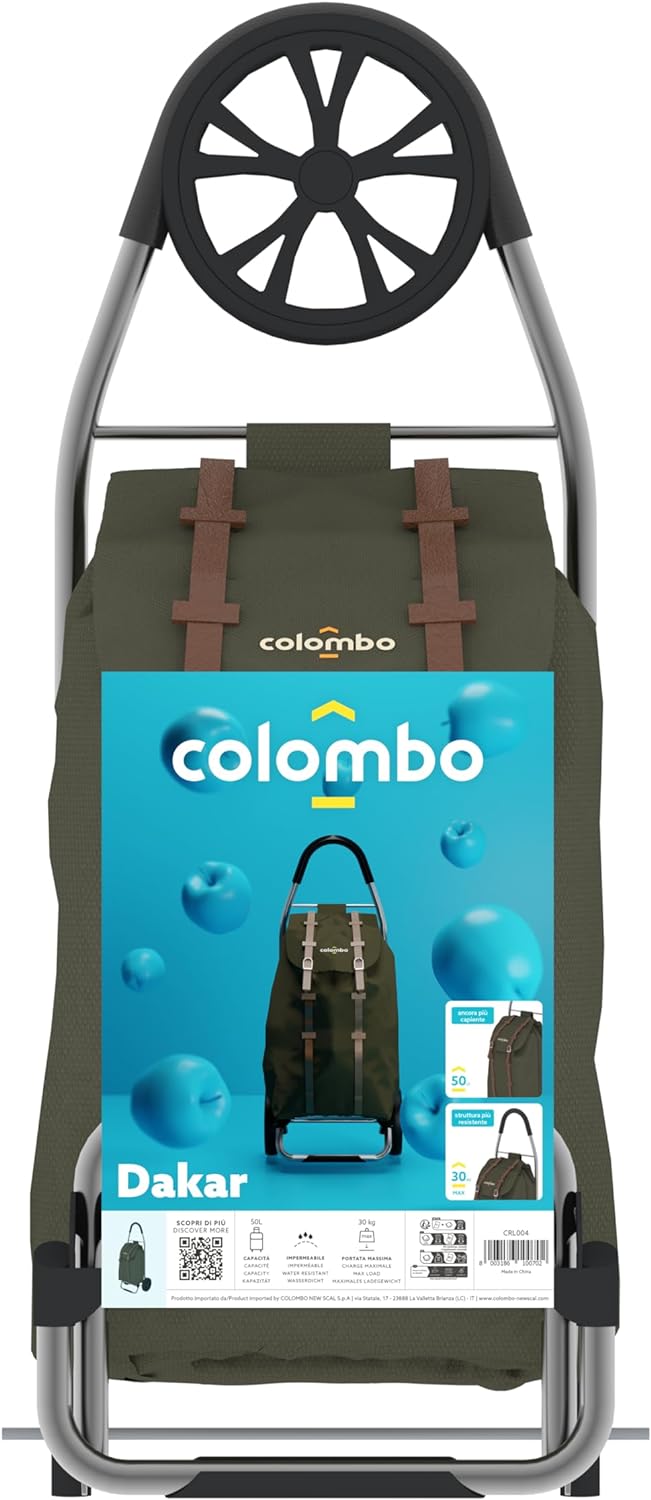 Colombo Einkaufswagen Taglia unica Schwarz Einheitsgrösse Schwarz, Einheitsgrösse Schwarz