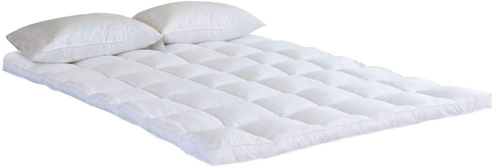 Bedecor Ultra-weich Matratzenauflage, Mikrofaser Polyester Matratzentopper, gefüllte Matratze, Atmun