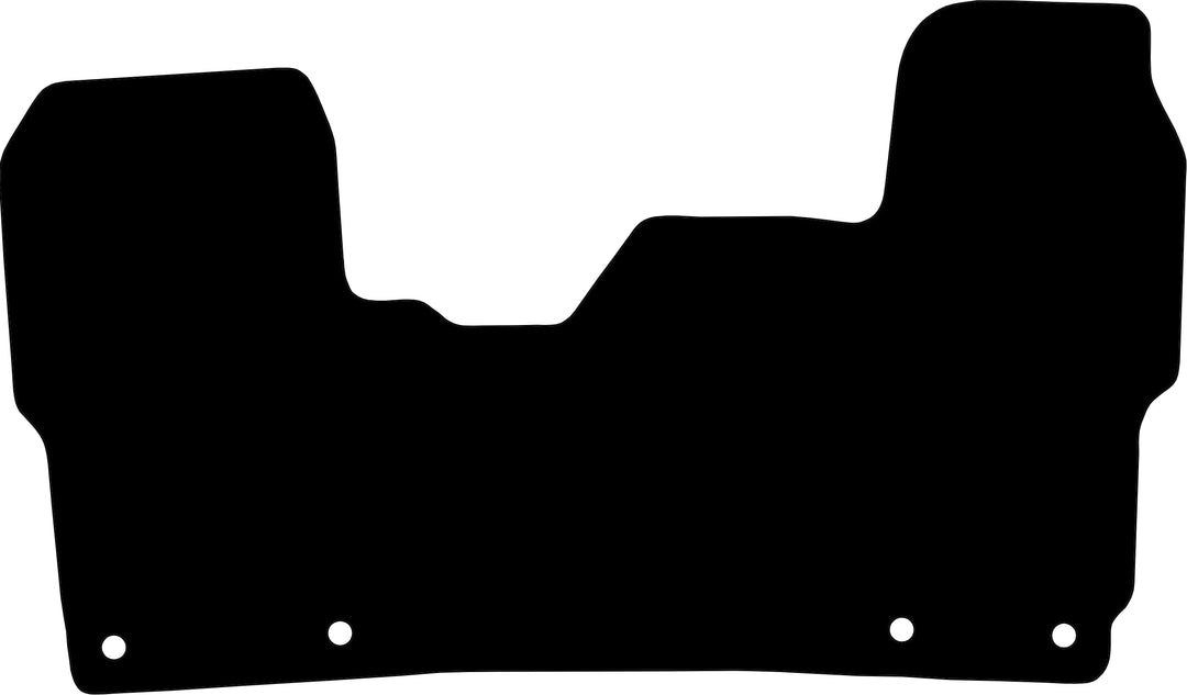 Fussmatten passend für Ford Transit 2006-2014 Passend zur Ausführung: Transit | Qualität: Comfort Tr