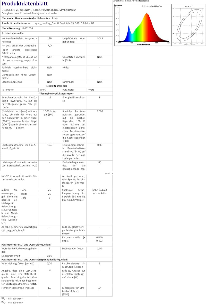 Lucande LED Aussenleuchte &