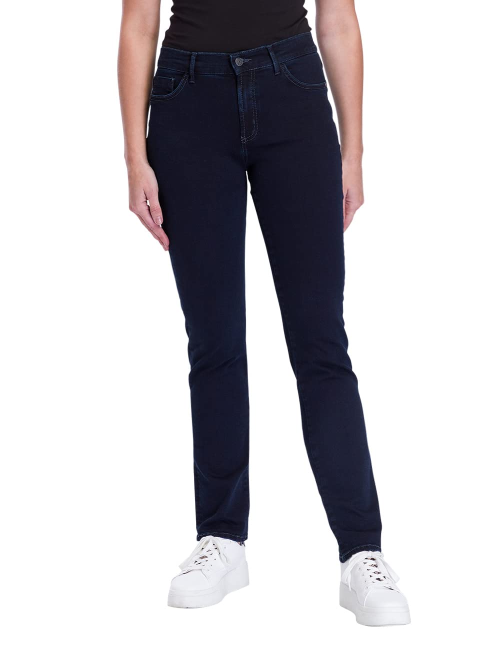 PIONEER AUTHENTIC JEANS Damen Kate Jeans 34W / 28L Blue/Black Stonewash 06, 34W / 28L Blue/Black Sto