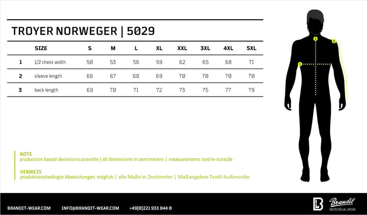Brandit Norweger Armee Troyer Pullover Army Pulli Winter Outdoor ARBEITSPULLOVER 5XL Schwarz, 5XL Sc