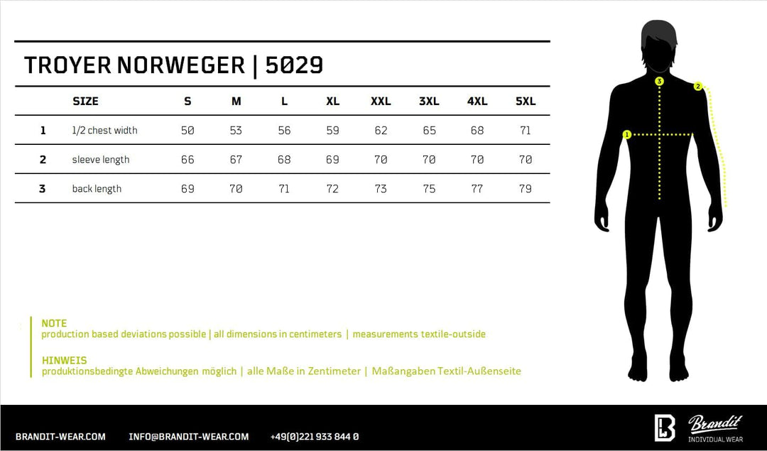 Brandit Norweger Armee Troyer Pullover Army Pulli Winter Outdoor ARBEITSPULLOVER 5XL Schwarz, 5XL Sc