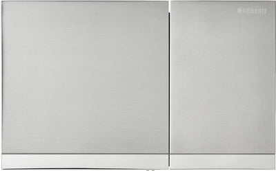 GEBERIT 115796GH1 Abdeckplatte SIGMA 60 115.796.GH.1 für Spülkasten Unterputz 320, 2-Mengenspülung,