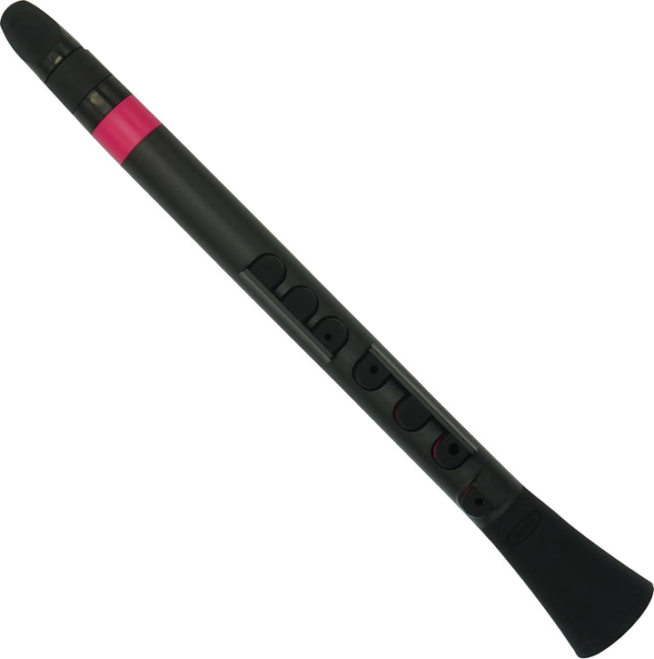 Nuvo Nubo N430DBPK, Kunststoff-Blasinstrument, komplett wasserdicht, DooD, Schwarz/Rosa, Schwarz