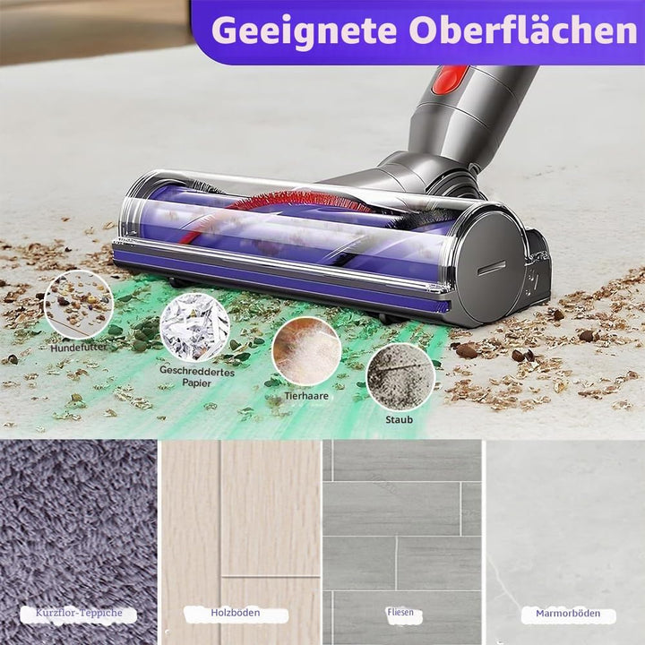 Elektrische Bürste für Dyson V12 Slim, Ersatzteil Direktantrieb Reiniger Kopf Turbine Bodendüse für