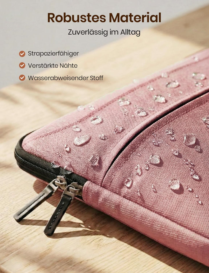 DOMISO 17 Zoll Laptop Tasche Hülle Notebooktasche Wasserdicht Aktentasche Tragetasche Schultertasche