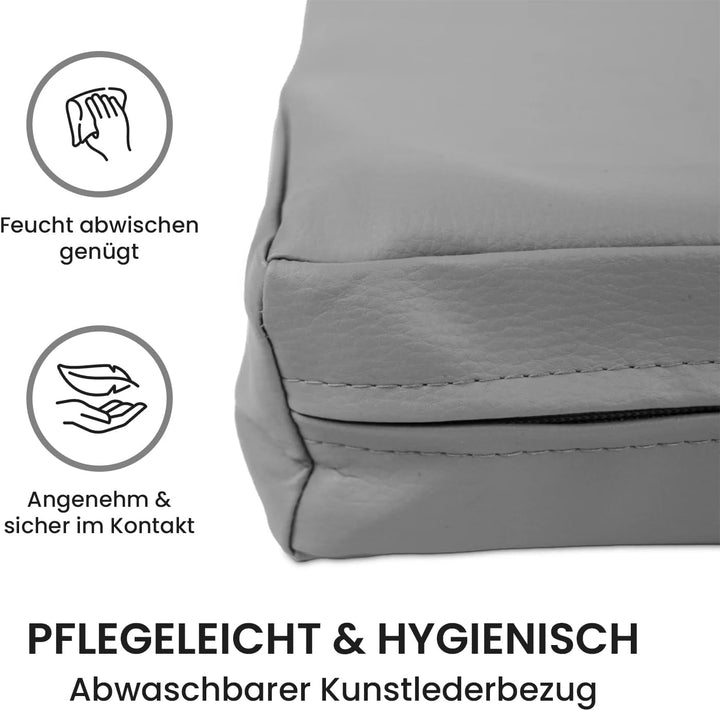 Jeflex - Weichbodenmatte &amp; Turnmatte 200 x 100 x 8 cm MADE IN GERMANY/Gymnastikmatte tragbar/platzsp
