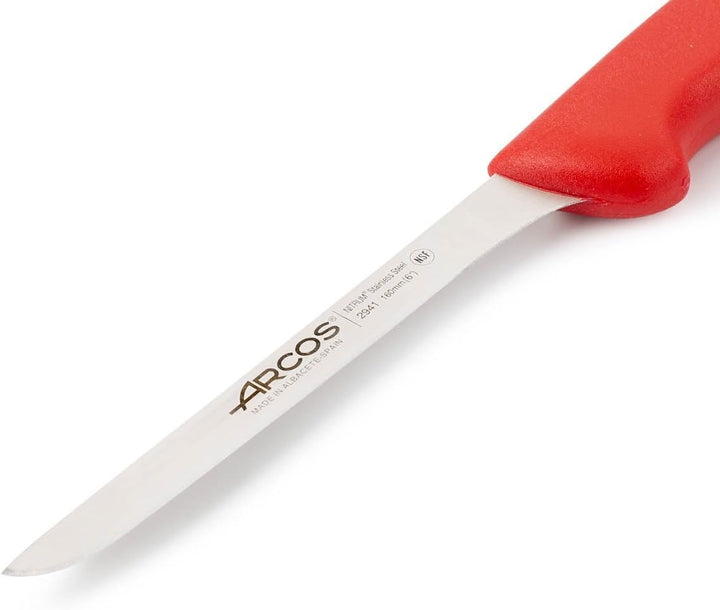Arcos Ausbeinmesser mit Nitrum Edelstahlklinge 160 mm - Professionelles Fleischermesser zum Schneide