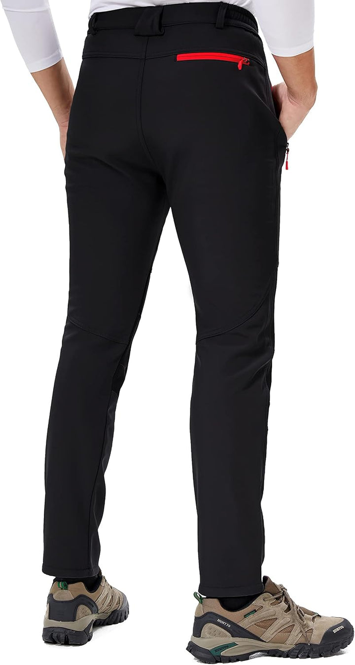 Herren Wanderhose Skihose Wasserdicht Softshellhose Winddicht Winter Outdoorhose Snowboardhose Warm