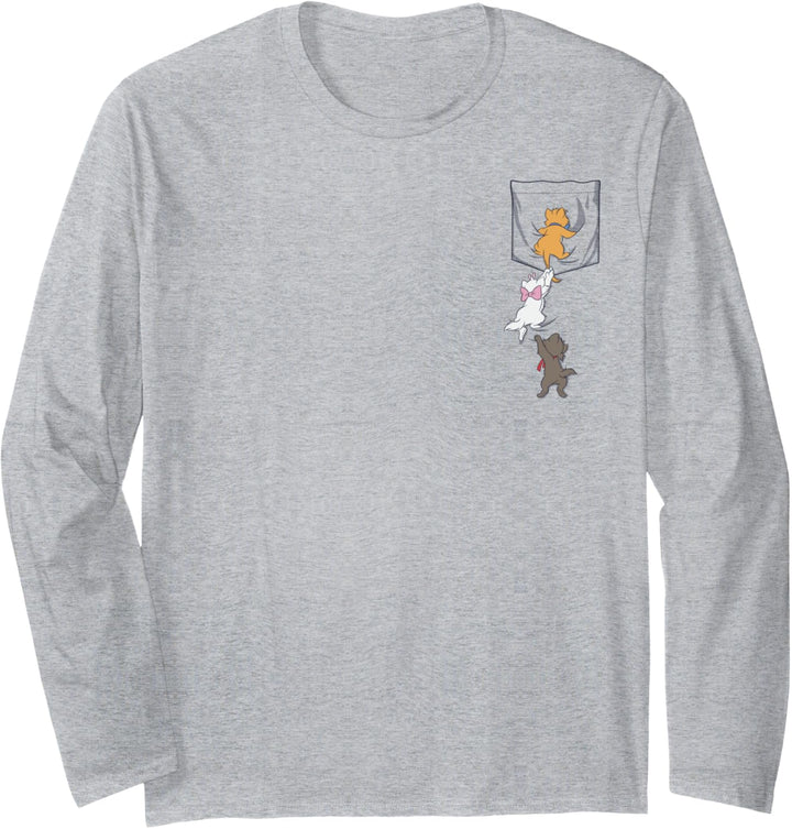 Disney The Aristocats Kitten Pocket Langarmshirt