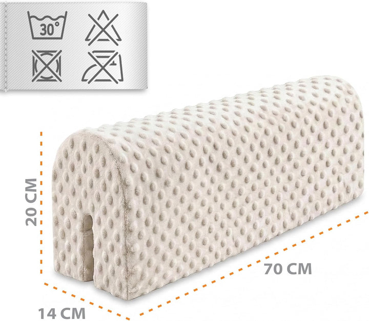 Bettkantenschutz für Kinderbetten 70 cm - Schutz für Bettrahmen Baby Bett rausfallschutz für boxspri
