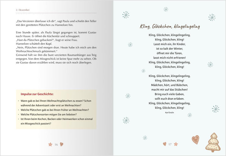 Das grosse Weihnachtsbuch zum Vorlesen für Menschen mit Demenz: 24 schöne und heitere Geschichten, K