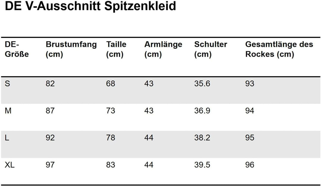 Atnlewhi Damen 3/4 Ärmel Kleid V-Ausschnitt Formeller Abend Bodycon Knielang Vintage Spitzenkleid El