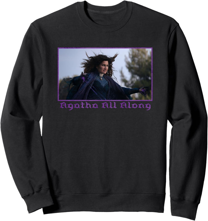 Marvel WandaVision Agatha Harkness Magic Agatha All Along Sweatshirt
