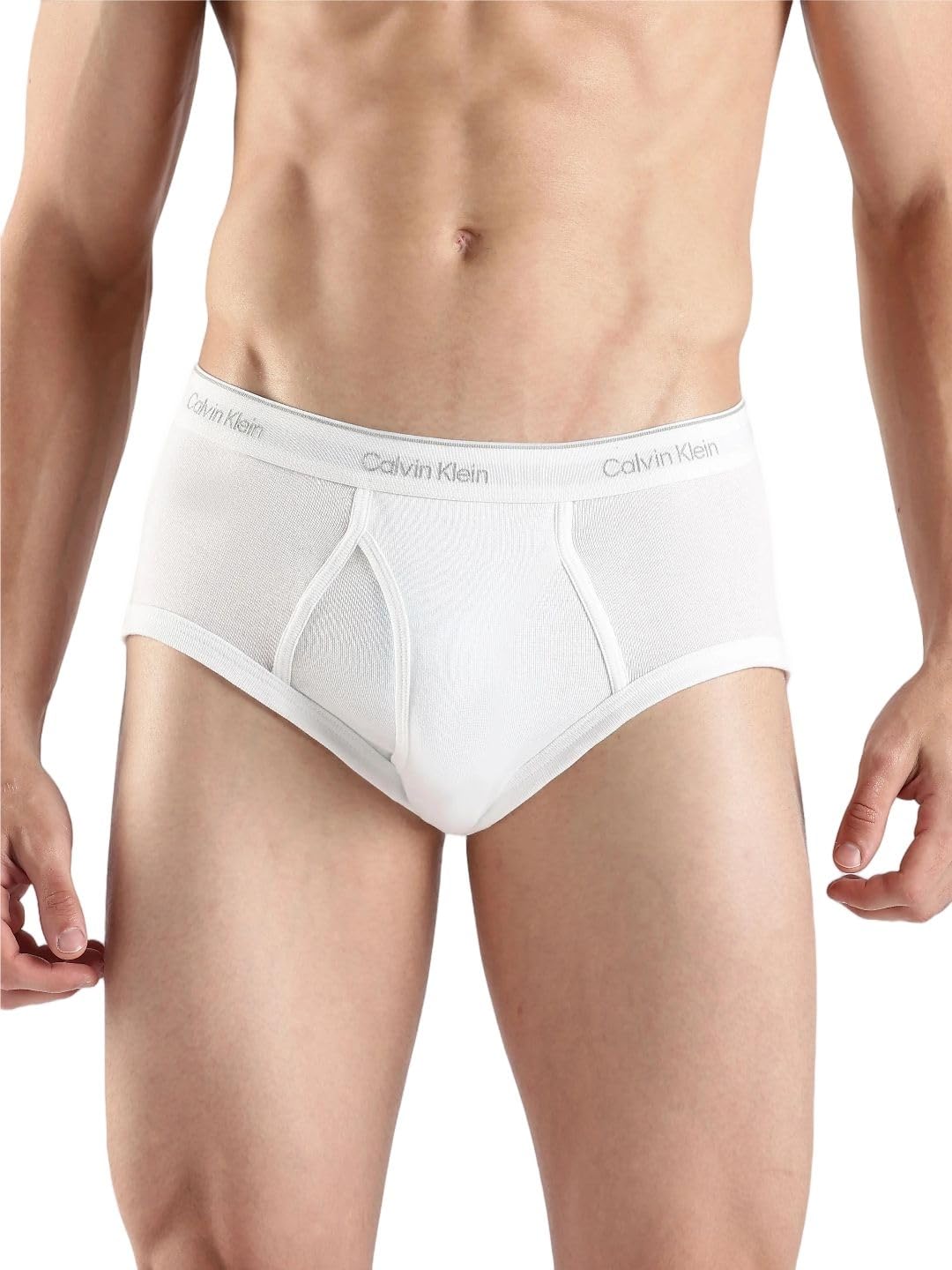 Calvin Klein Herren 3er Pack Unterhosen Hip Briefs Unterwäsche M 3 Weiss, M 3 Weiss