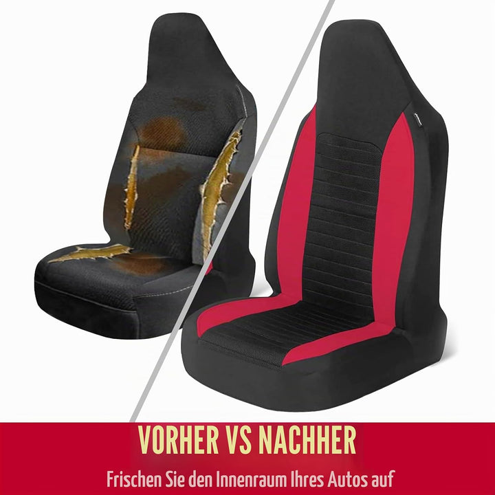 AUTOYOUTH Autositzbezüge Vordersitze Autositzschoner für Hund Kinder Sport Arbeit Werkstatt usw. Buc
