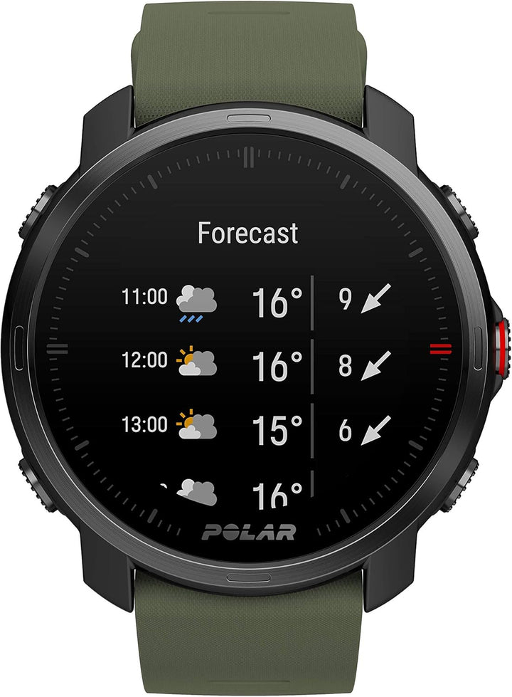 Polar Grit X - Outdoor Multisport GPS Smartwatch - Ultralange Akkulaufzeit, optische Pulsmessung, Mi