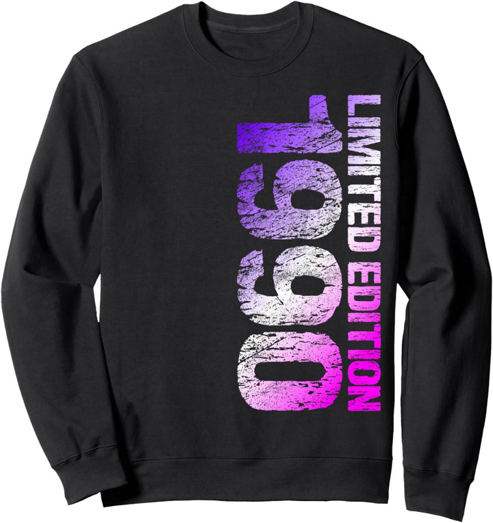 1990 Mann Frau 34. Geburtstag Limited Edition 34 Sweatshirt