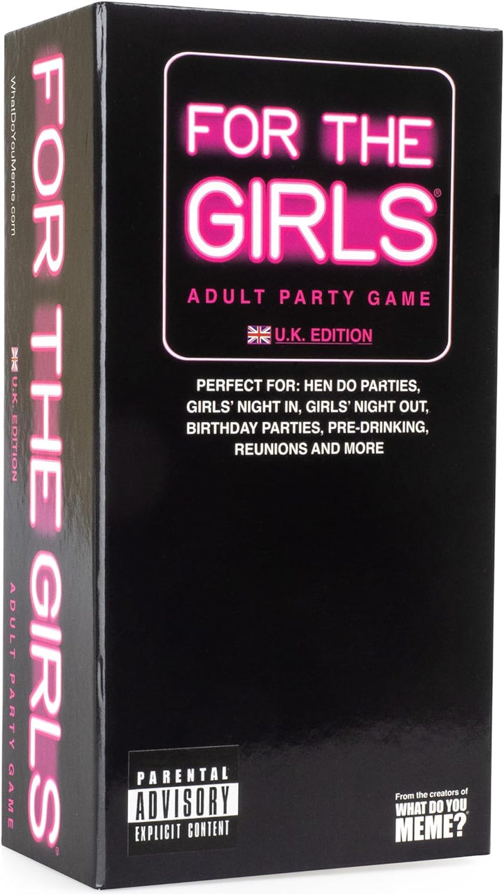 WHAT DO YOU MEME? for The Girls – Das ultimative Girls Night Partyspiel (UK Edition) Mädchen 2, Mädc