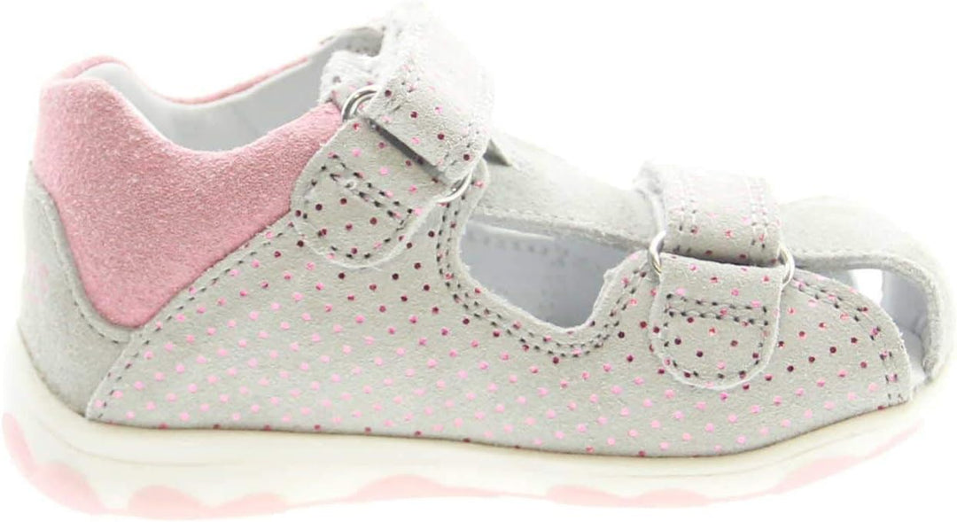 Superfit FANNI Sandale 0-609041 Mädchen 19 EU Hellgrau Rosa 2500, 19 EU Hellgrau Rosa 2500