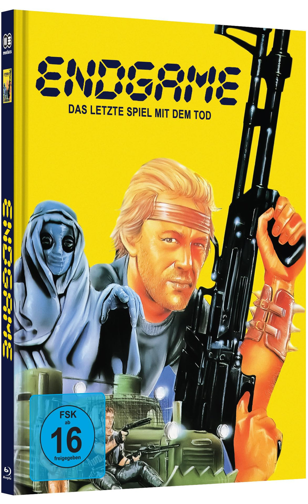 Endgame - Das letzte Spiel mit dem Tod - Mediabook - Cover B - Limited Edition (Blu-ray+DVD), Blu-ra