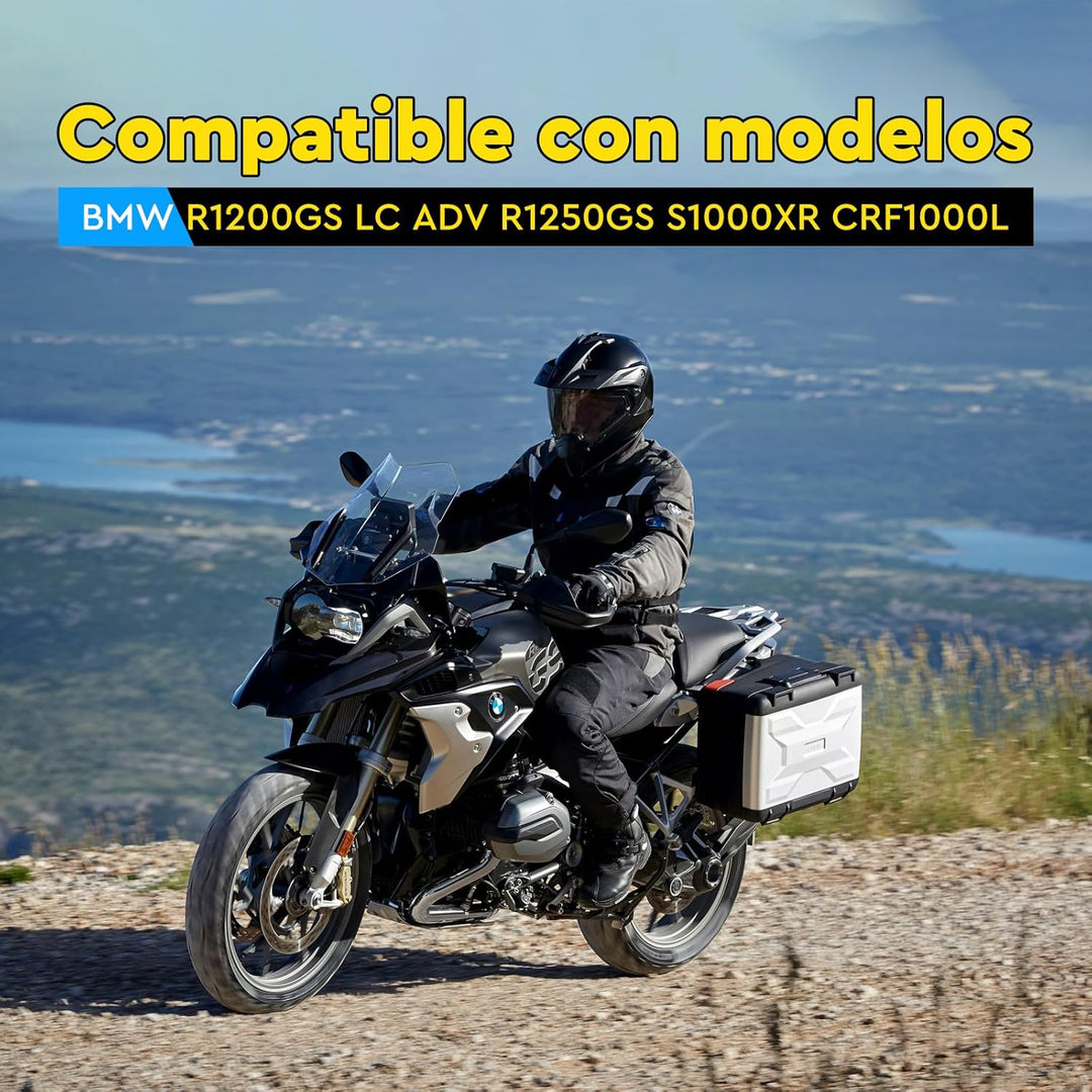 SWAWIS Motorrad GPS Navigationshalter, 12-16mm Lenkerhalterung Handyhalterung, Modifikation Zubehör