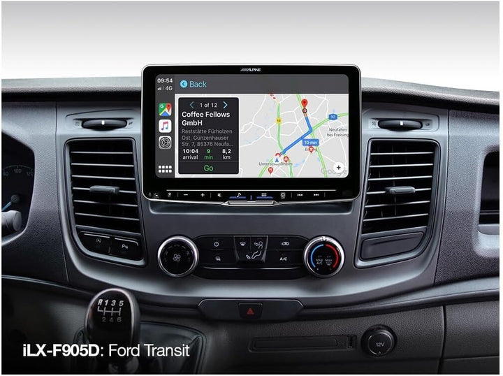 Alpine iLX-F905D | Autoradio mit 9-Zoll Touchscreen, DAB+, 1-DIN-Einbaugehäuse, Apple CarPlay Wirele