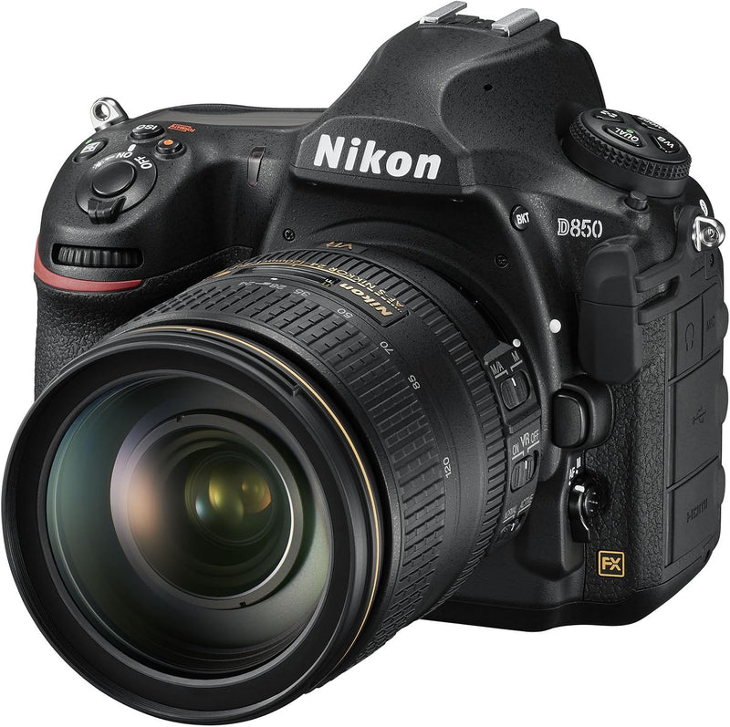 Nikon D850 Vollformat Digital SLR Kamera mit AF-S 24-120mm 1:4G ED VR (45,4 MP, 4K UHD Video incl. Z